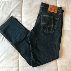 Levi's blue jeans 511 W34 L30 slim fit